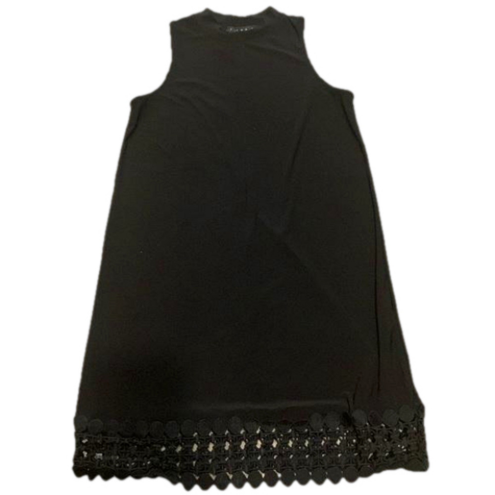 Tiana B. X-Small Lace Detail Black Dress